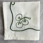 2DA Cloth Napkins Veggie Embroidered Cocktail Napkin Set