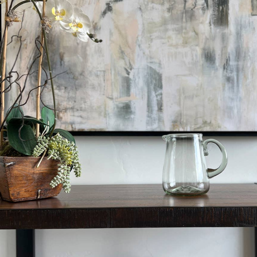 Verve Culture Verve Culture - Handblown Glass Pitcher - Clear