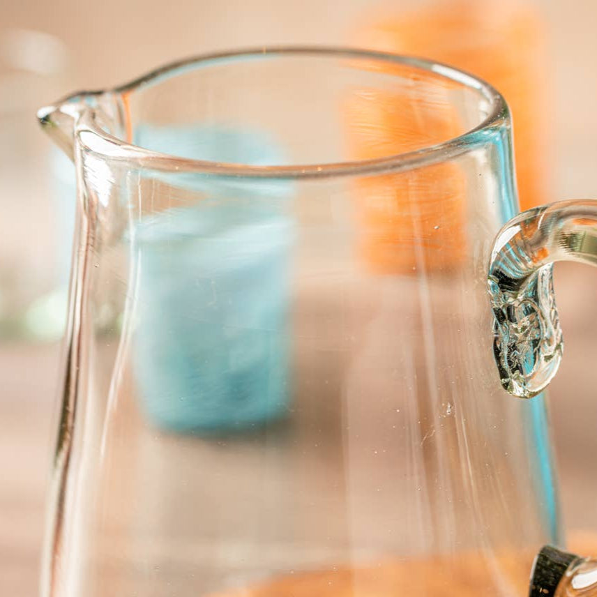 Verve Culture Verve Culture - Handblown Glass Pitcher - Clear