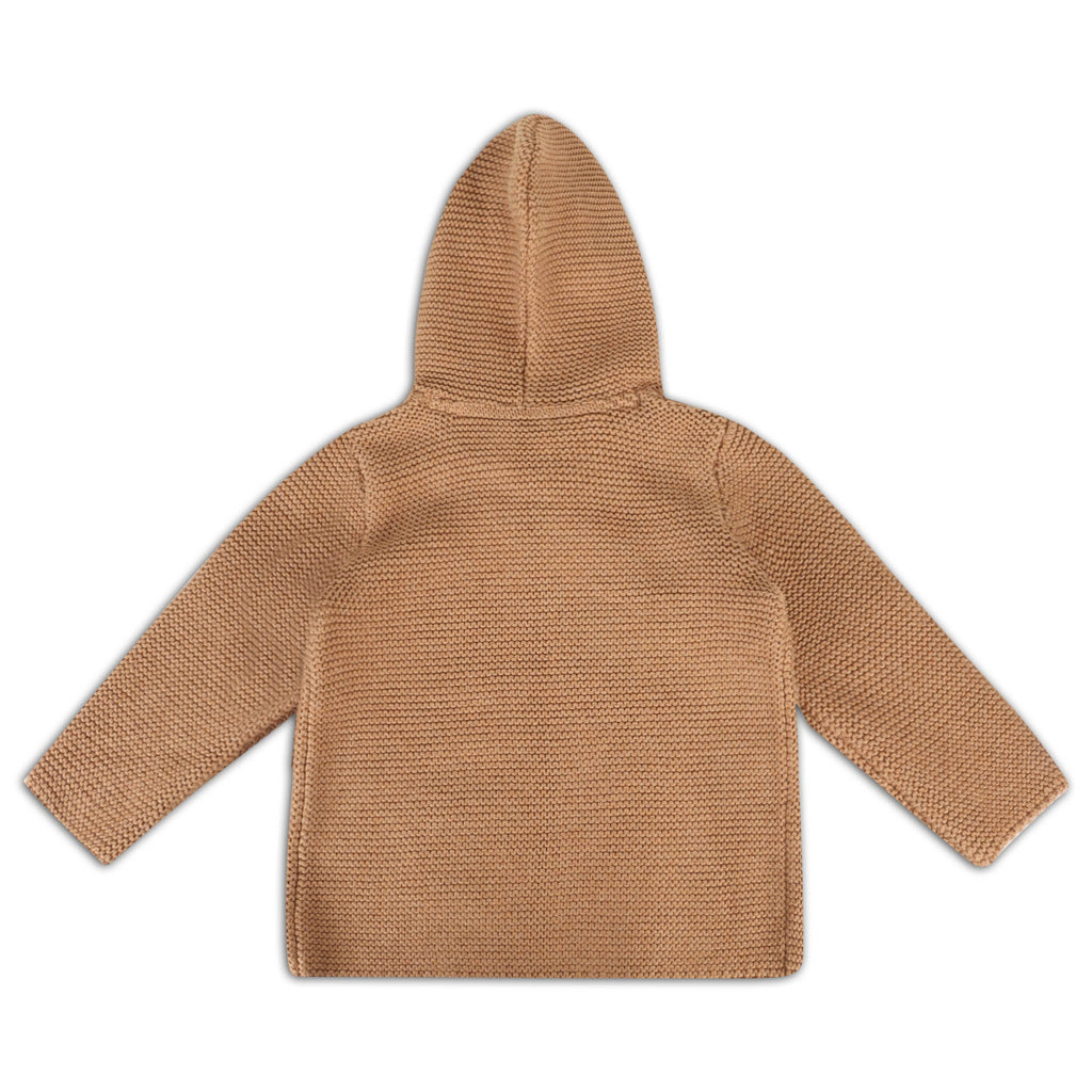 Viverano Organics Viverano Organics - Hooded Button & Pocket Sweater Knit Baby Jacket (Organic)