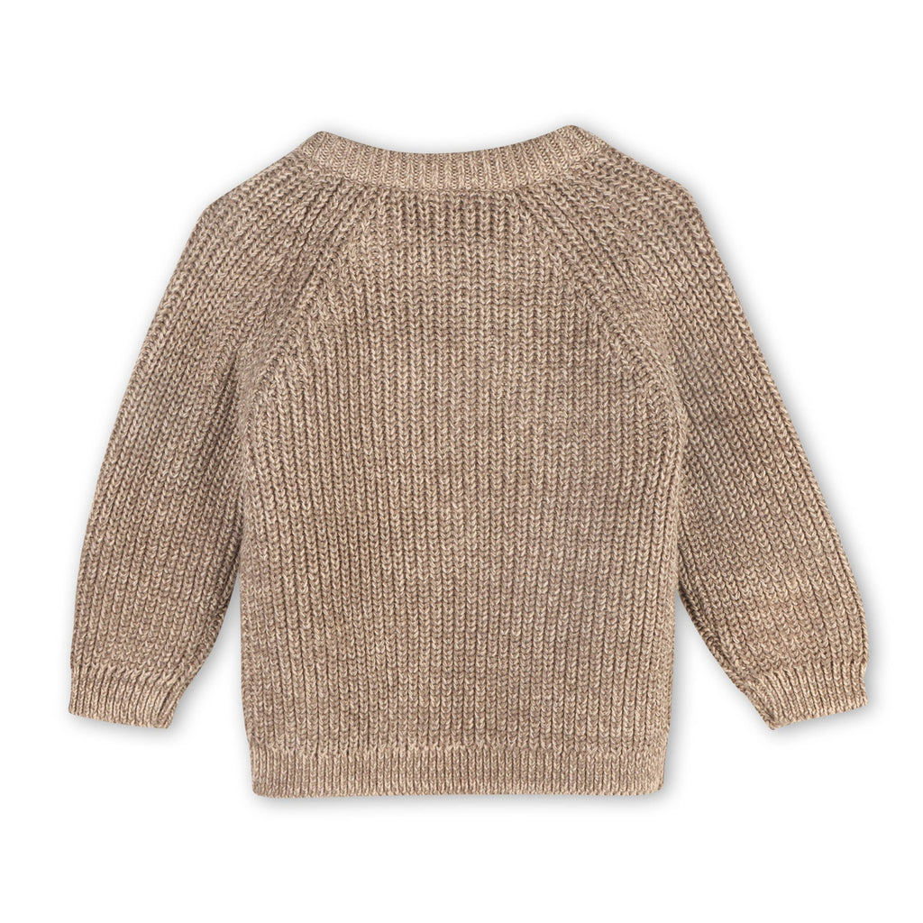 Viverano Organics Viverano Organics - Wild & Free Embroidered Chunky Knit Baby Sweater (Organic)