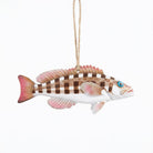 Ragon House SHOP Walleye Fish Christmas Ornament