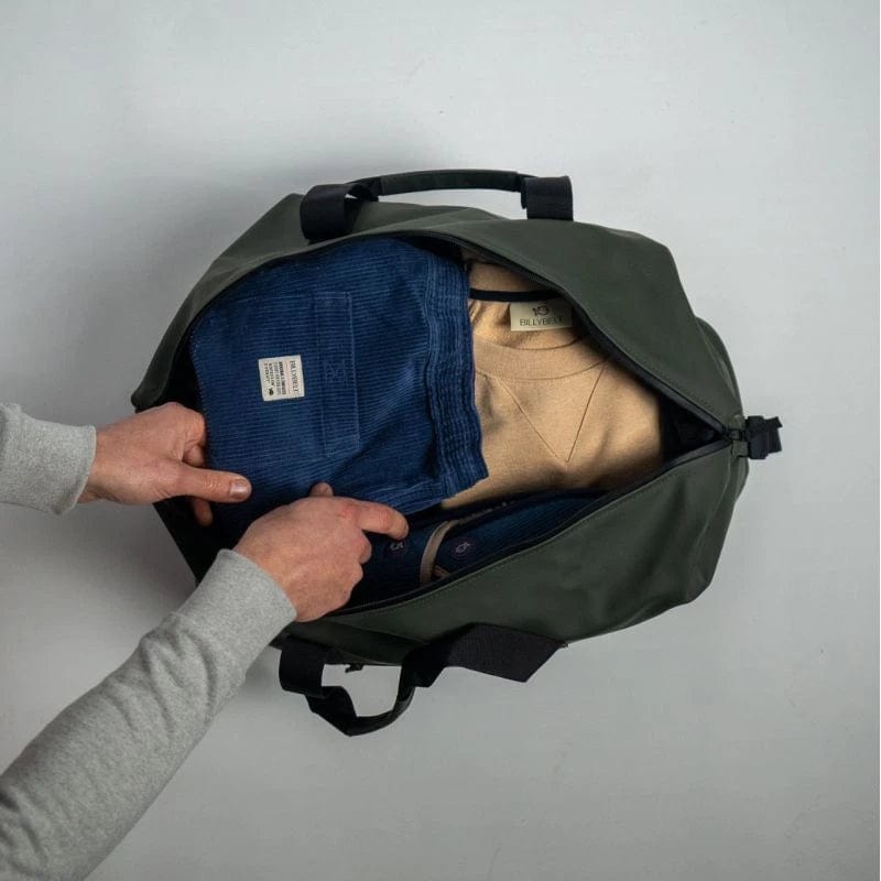 BILLYBELT Waterproof Khaki Duffle Bag
