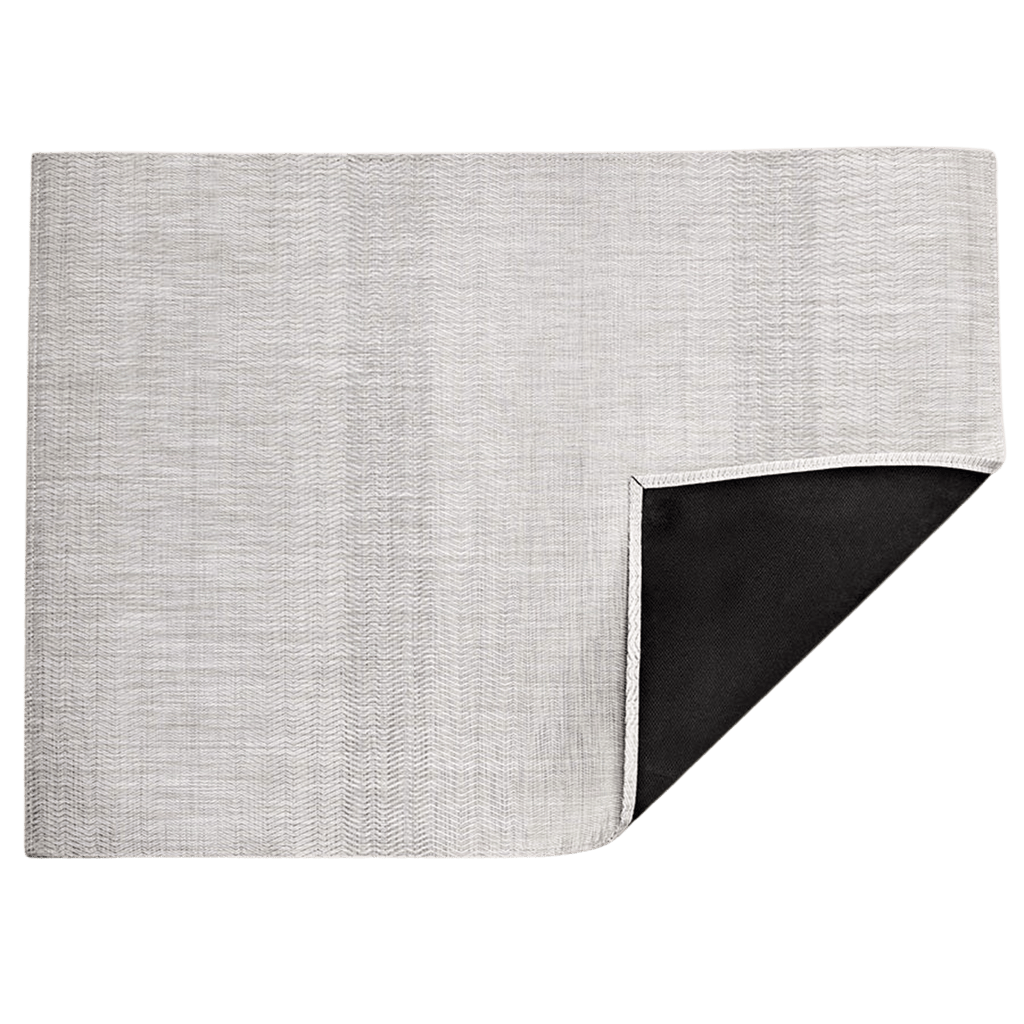 Chilewich Rug Grey / Small Wave Woven Floor Mat
