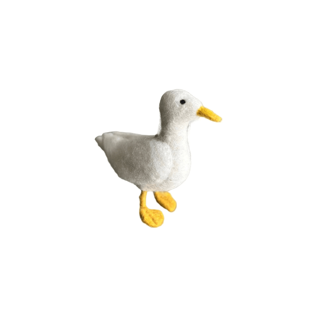 Ganapati Holiday Ornaments White Duck Felt Ornament