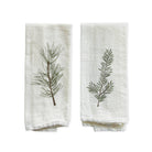 June & December Cloth Napkins White Pine + Fir Napkins / Set of 4
