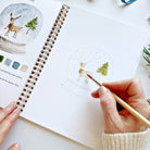 emily lex studio Stationery Winter Watercolor Workbook
