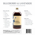 Wood Stove Kitchen Wood Stove Kitchen - Blueberry and Lavender Cocktail Mixer and Mocktail Mixer, 16 fl oz