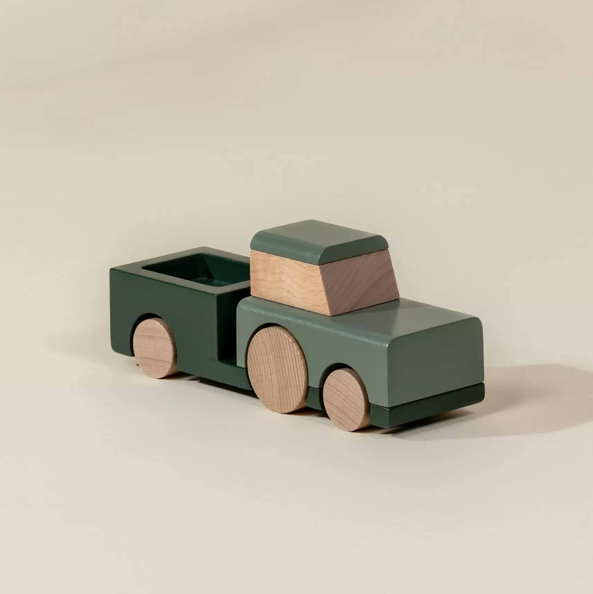 Coco Village Toys Wooden Vehicle - Farm Tractor