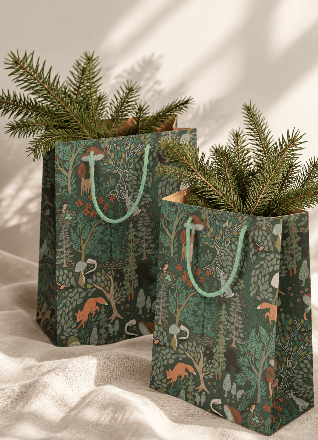 Amy Heitman SHOP Woodland Gift Bag