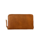 WP Standard Tan WP Standard - Leather Zip Around Wallet for Women