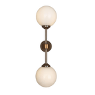 Mullan Lighting Lighting Yaounde Double Globe Wall Sconce