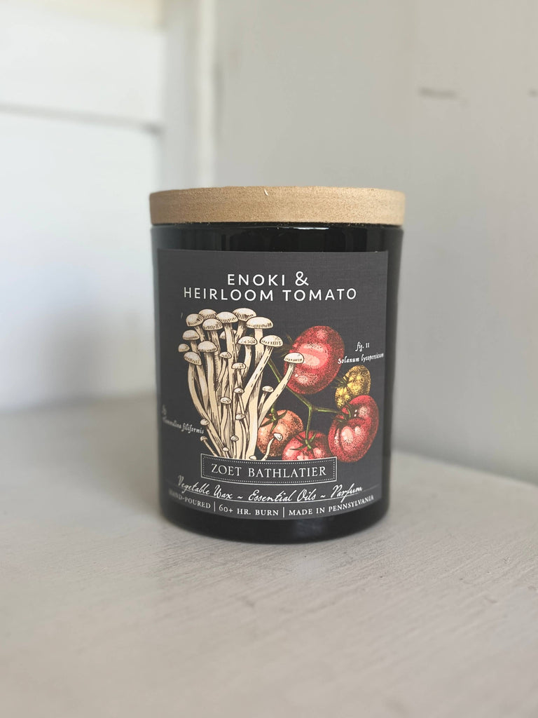 Zoet Bathlatier Zoet Bathlatier - Enoki & Heirloom Tomato / Mushroom Candle