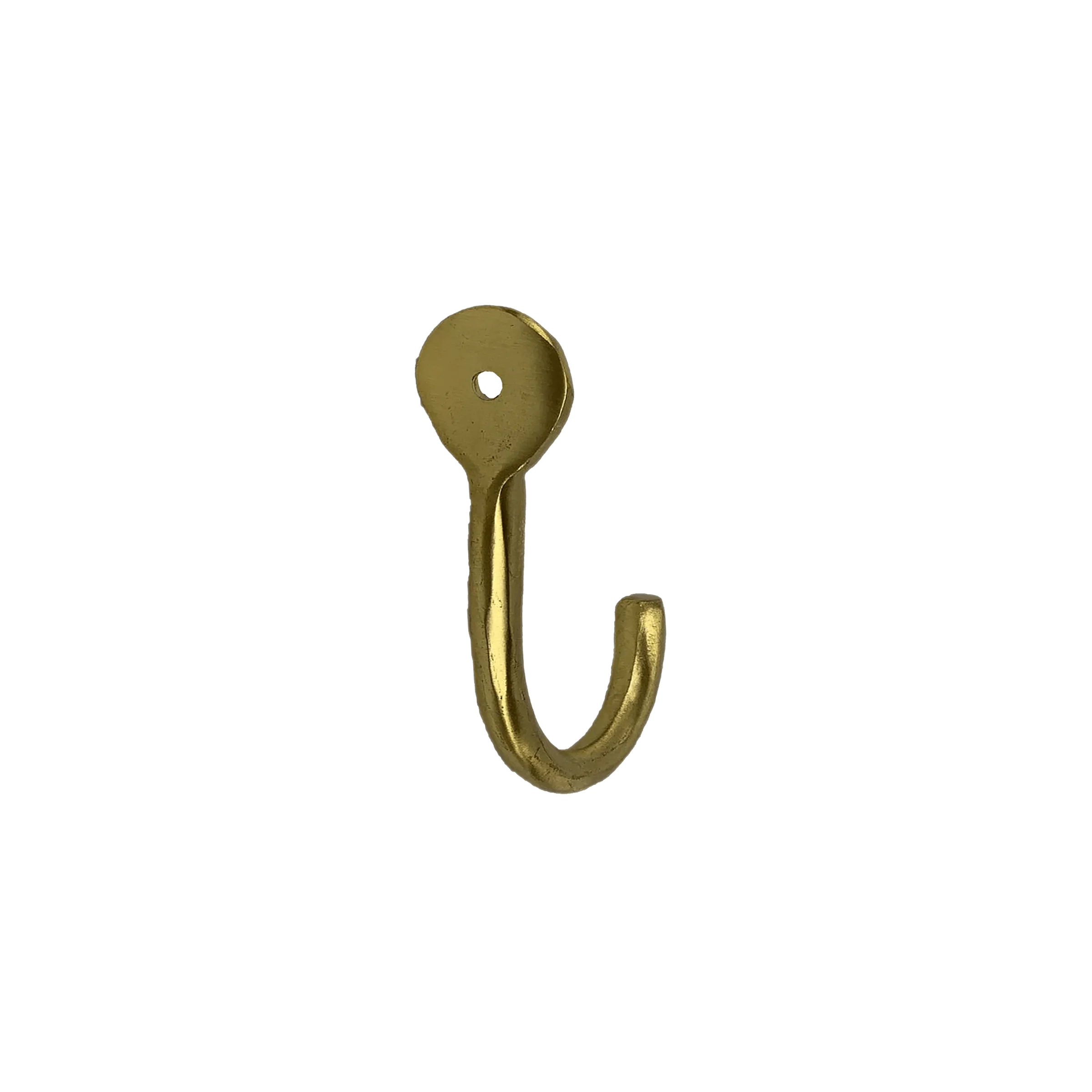 Civil Alchemy Hardware 3" Wall Hook, Brass