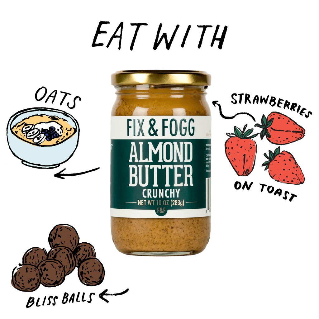 Fix & Fogg Food Almond Butter, Crunchy