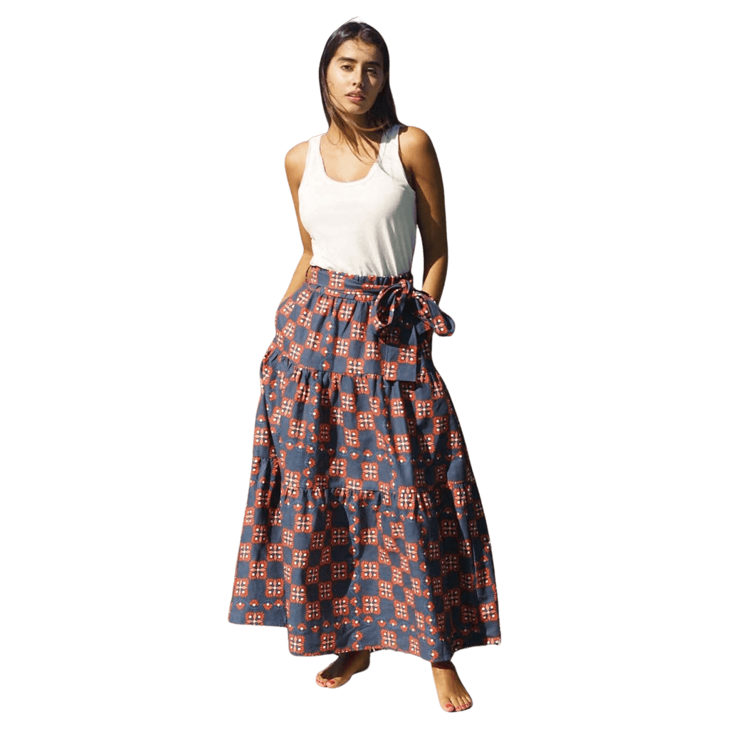 ODILE Clothing Amalia High-Waisted Skirt