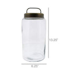 HomArt Large Archer Canister with Metal Lid