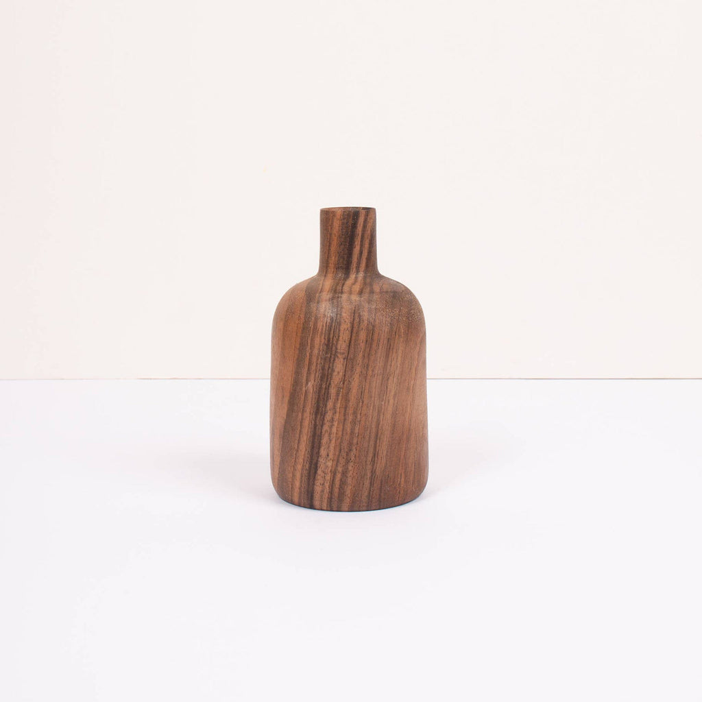 Bohemia Design Large Arlo Walnut Mini Vase