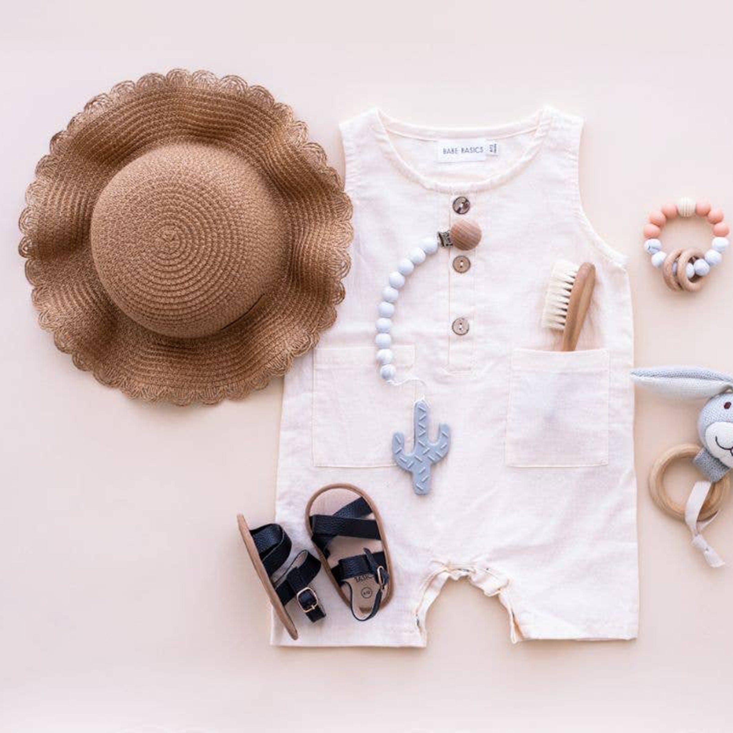 Babe Basics Child Natural Baby Sun Hat