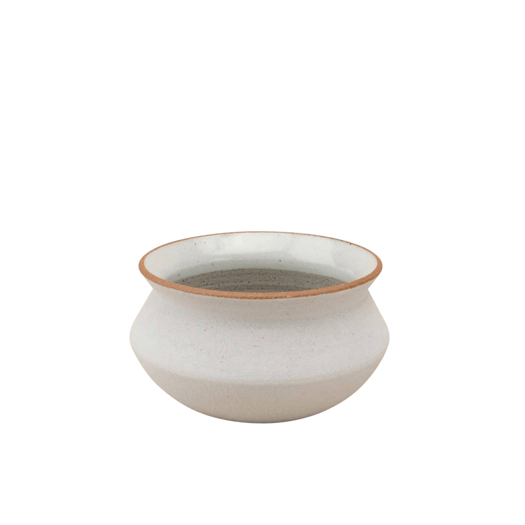Maaari Pottery Small / White Banga Planter