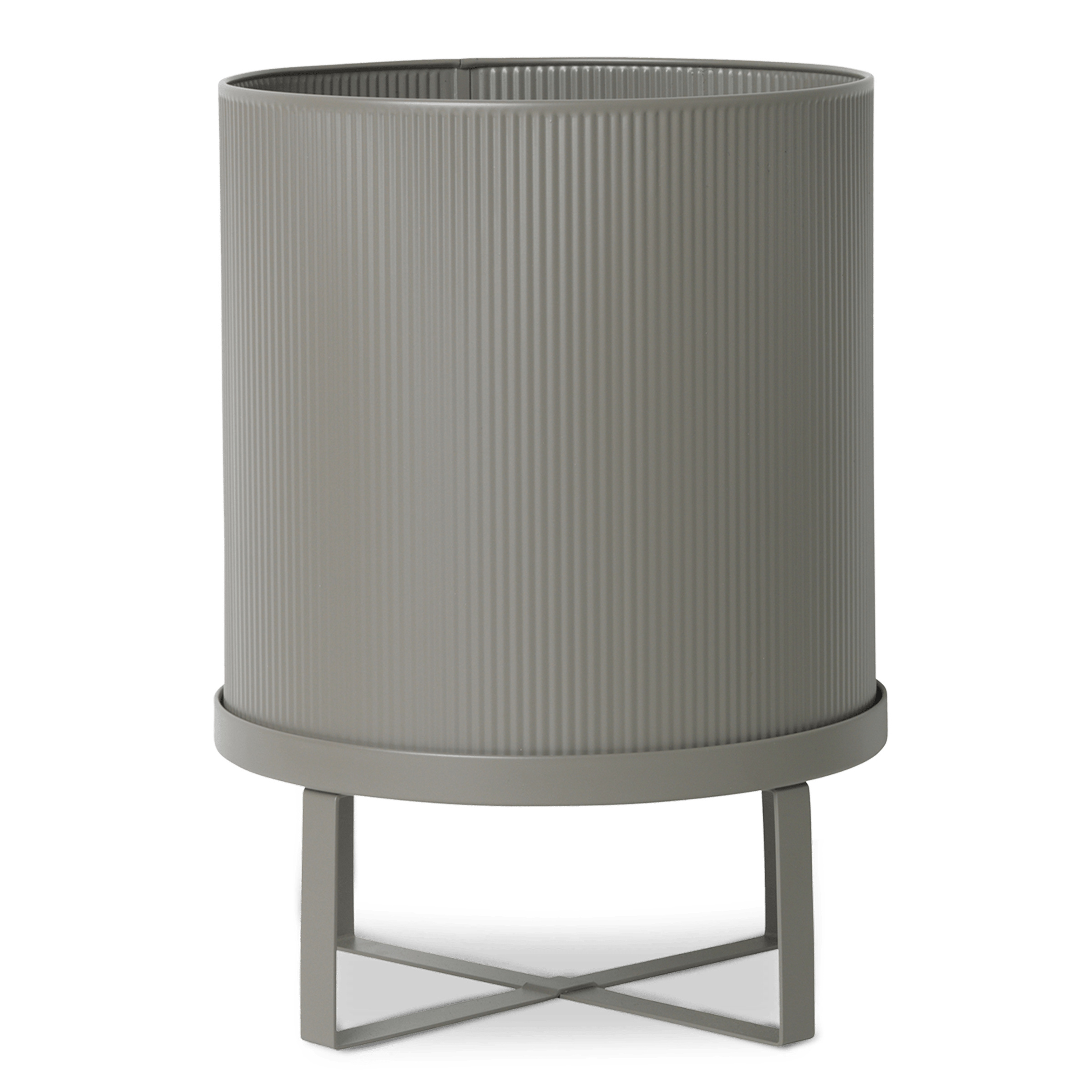 Ferm Living Garden Warm Grey Bau Pot, Large