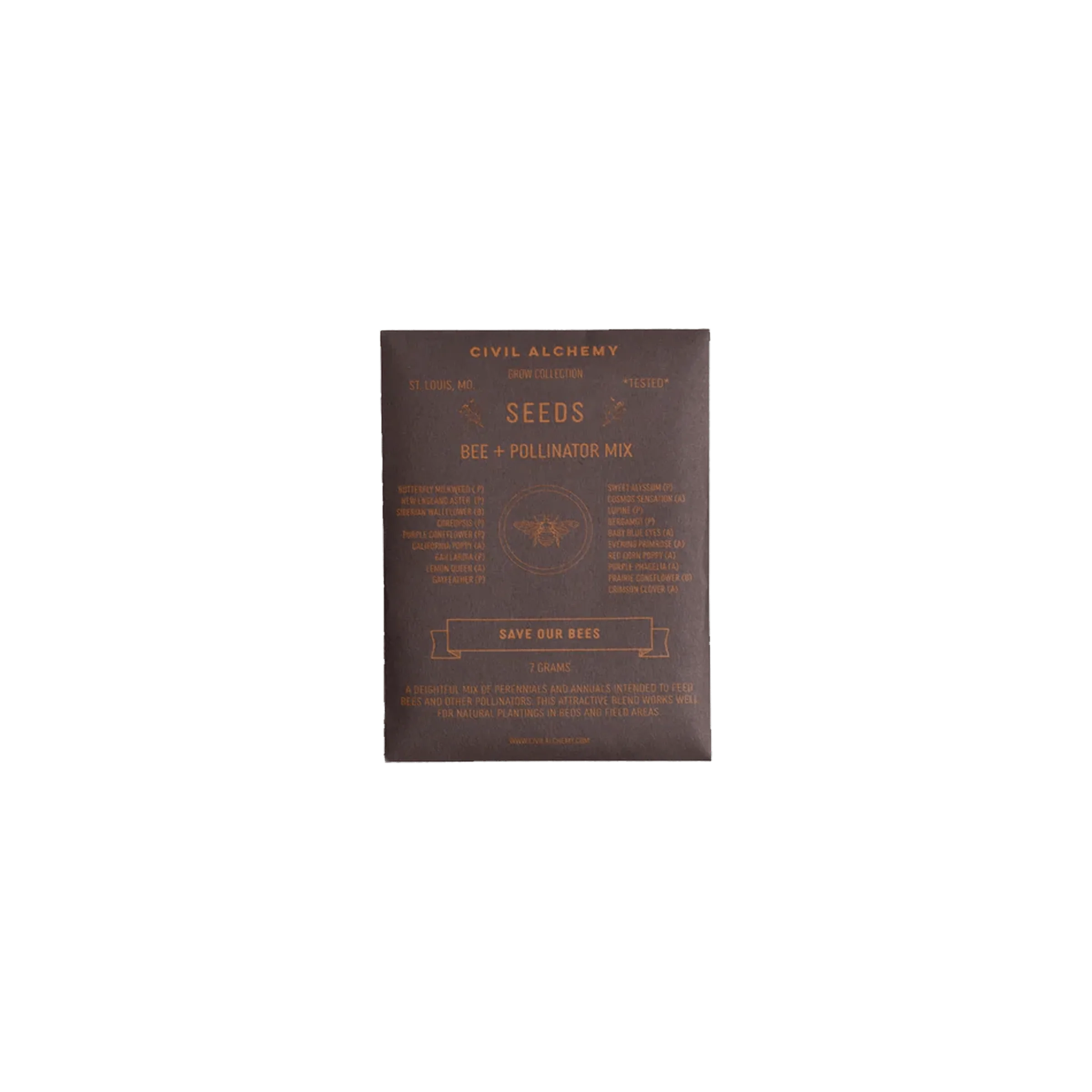 Civil Alchemy Bee Pollinator Seed Mix