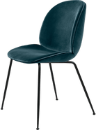 Gubi Furniture Beetle Dining Chair - Fully Upholstered, Conic Base