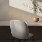 Gubi Furniture Beetle Dining Chair - Fully Upholstered, Conic Base