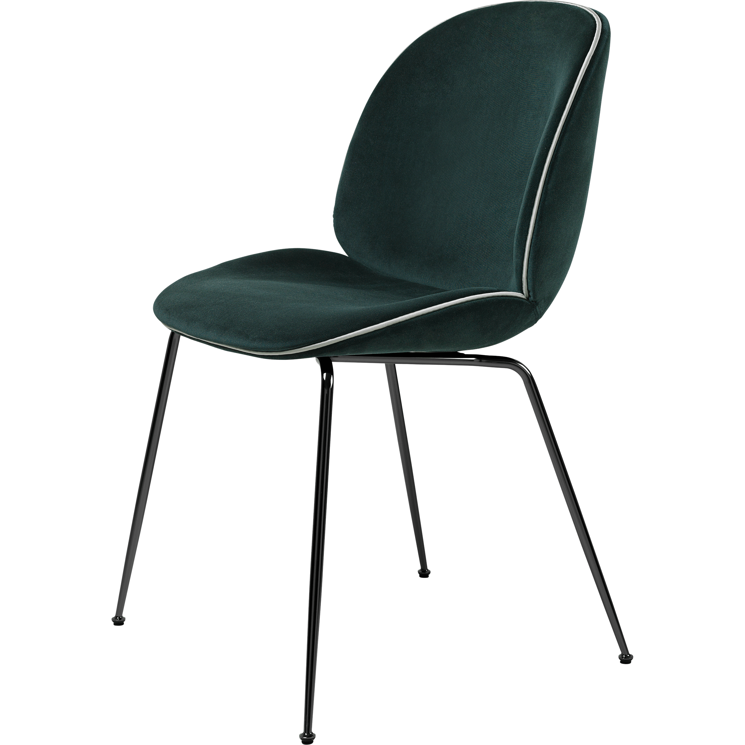 Beetle Dining Chair - Fully Upholstered, Conic Base – Asher Beetle Dining Chair - Fully Upholstered, Conic Base – Asher