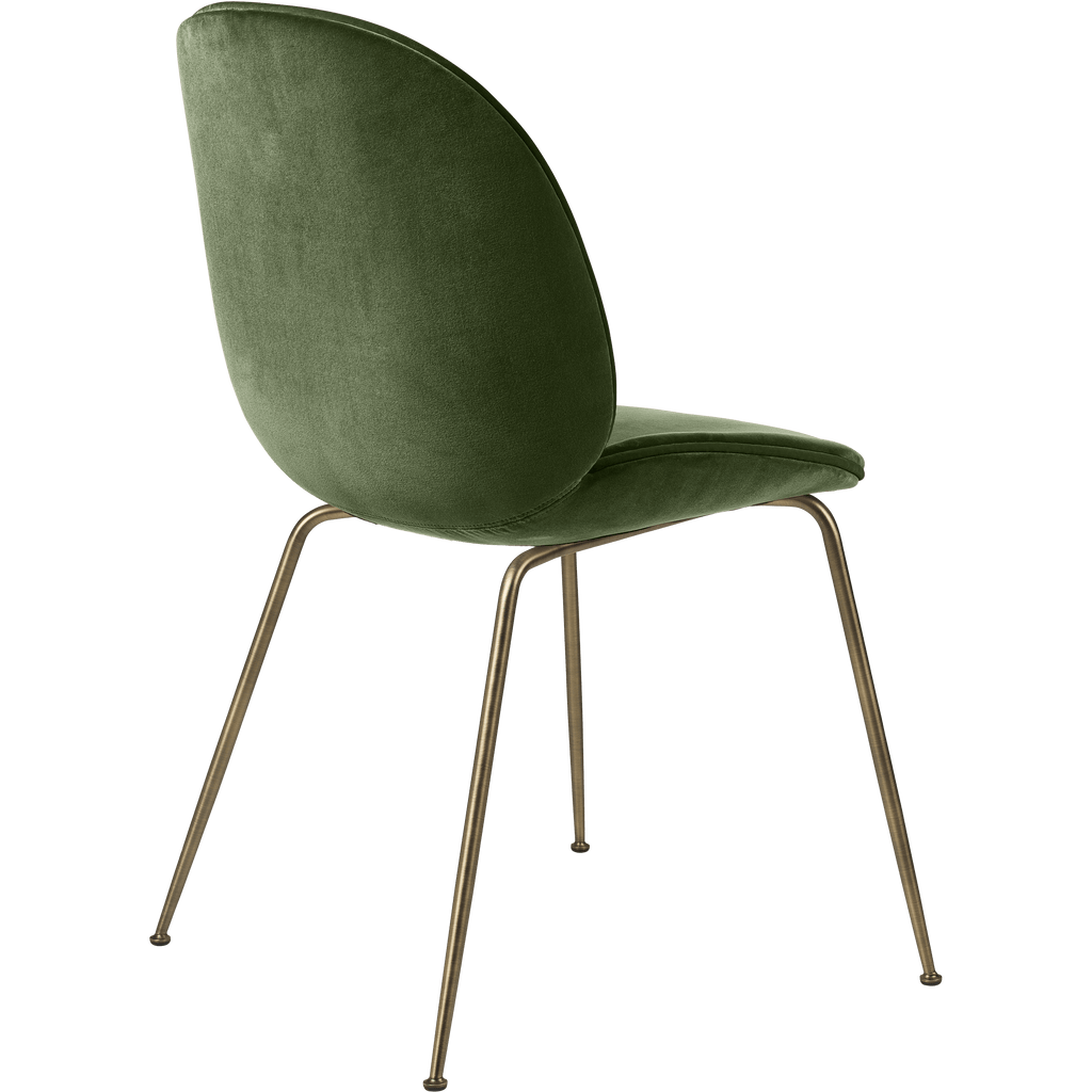 Gubi Furniture Beetle Dining Chair - Fully Upholstered, Conic Base