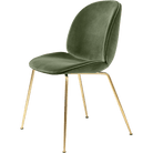 Gubi Furniture Beetle Dining Chair - Fully Upholstered, Conic Base