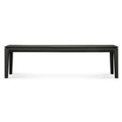 Ethnicraft Furniture 73.5" Black Oak Bok Bench