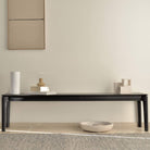 Ethnicraft Furniture Black Oak Bok Bench