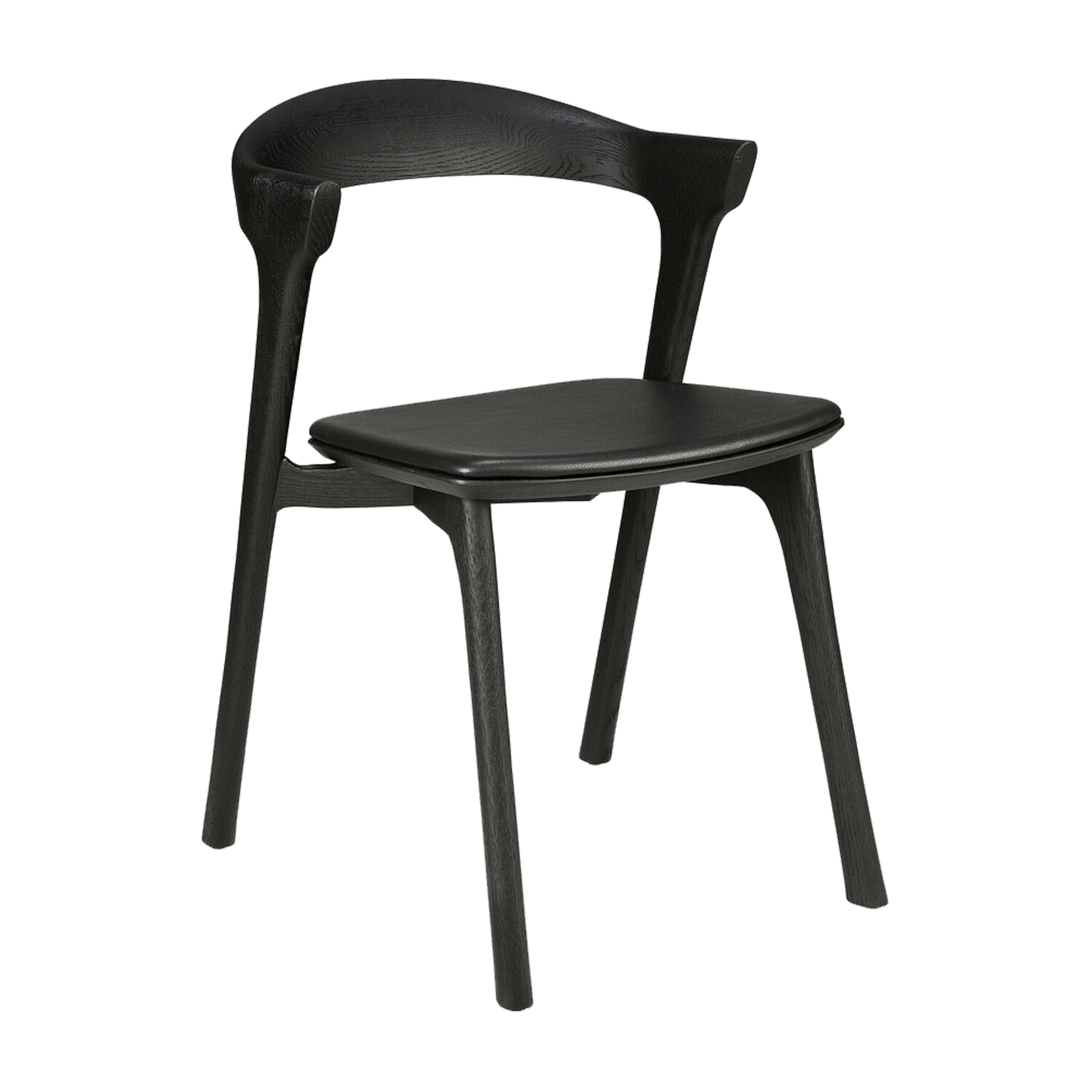 Ethnicraft Furniture Black Oak Bok Chair
