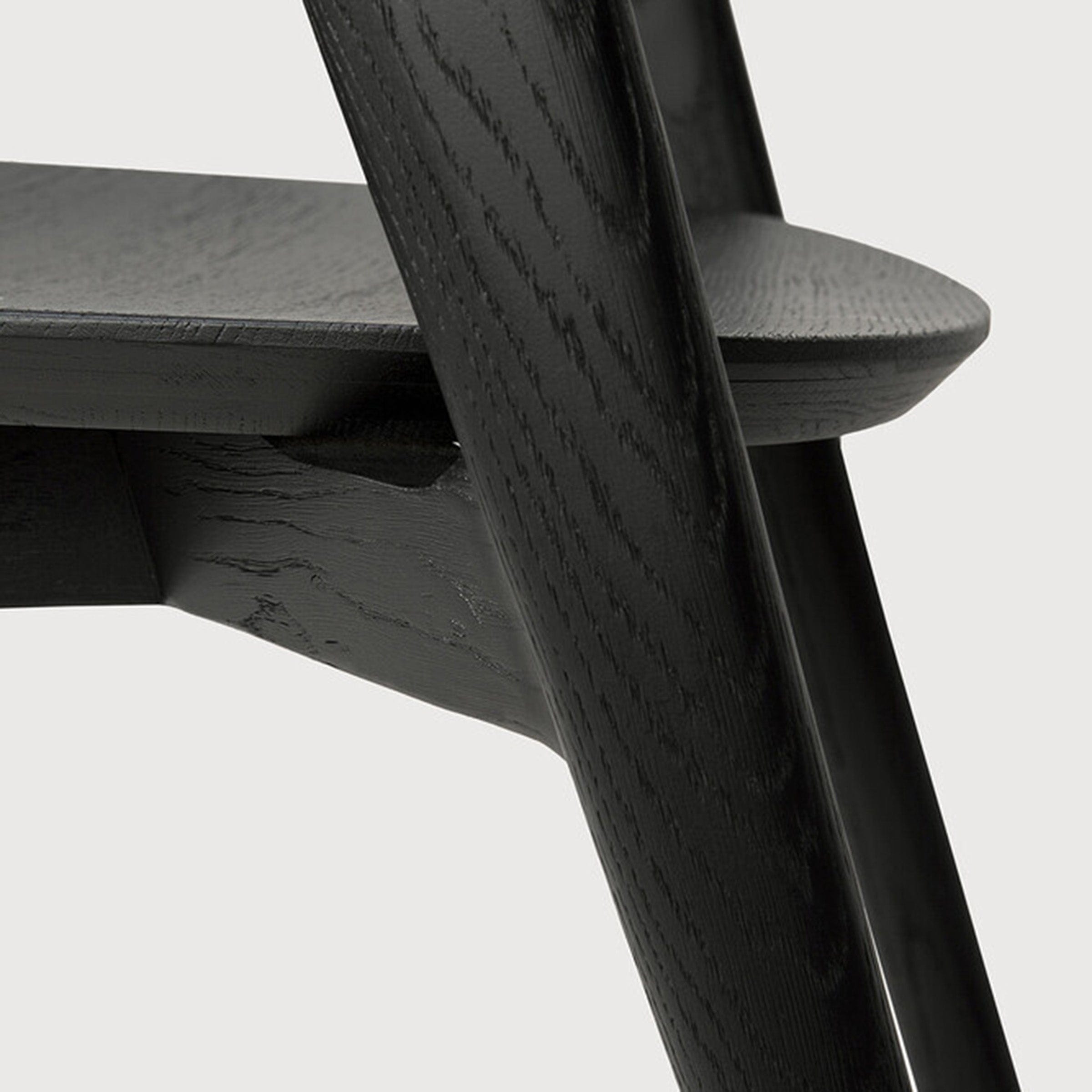 Ethnicraft Furniture Black Oak Bok Chair