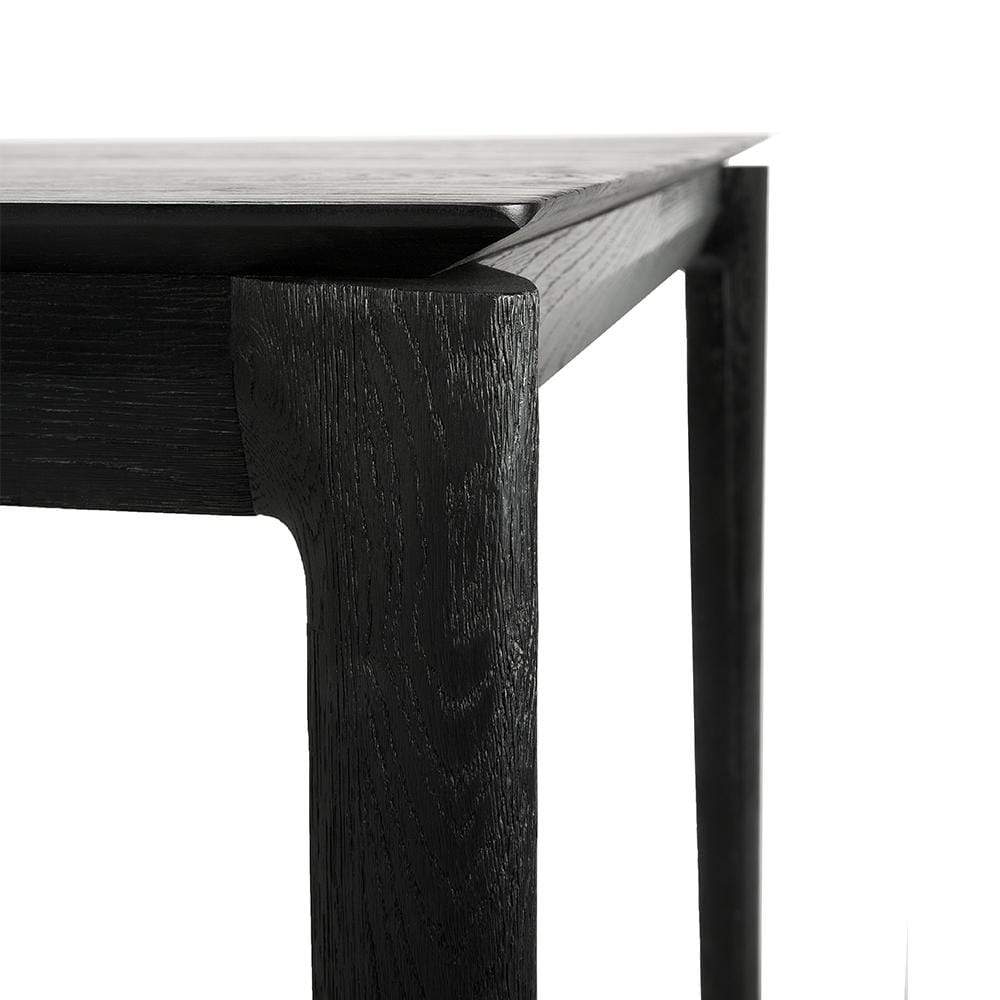 Ethnicraft Furniture Black Oak Bok Dining Table