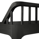 Ethnicraft Furniture Black Oak Spindle Bench