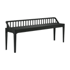Ethnicraft Furniture Black Oak Spindle Bench