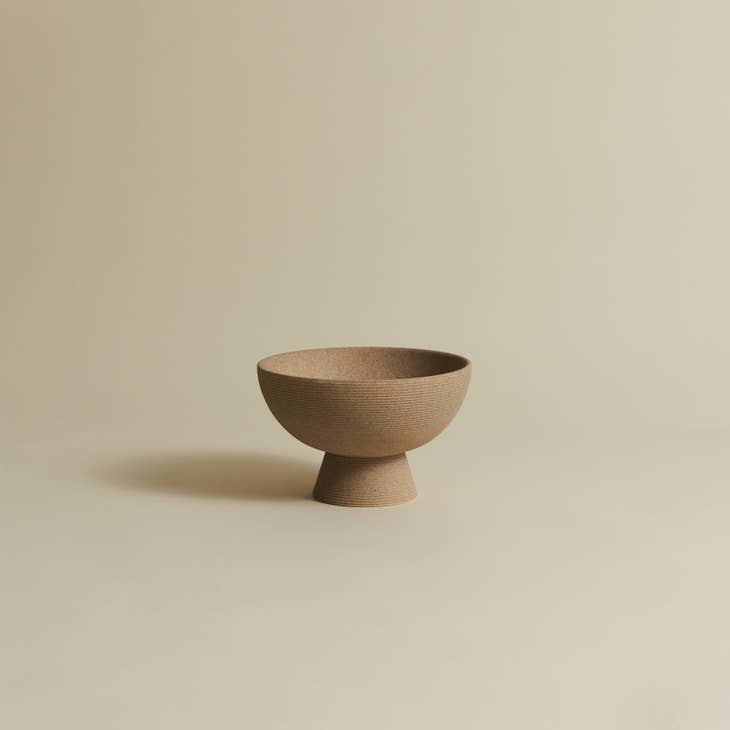 NORTH PALM ceramic vase Natural Clay Bowl Vase