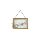 Civil Alchemy default Brass Hanging Photo Frame 5x7