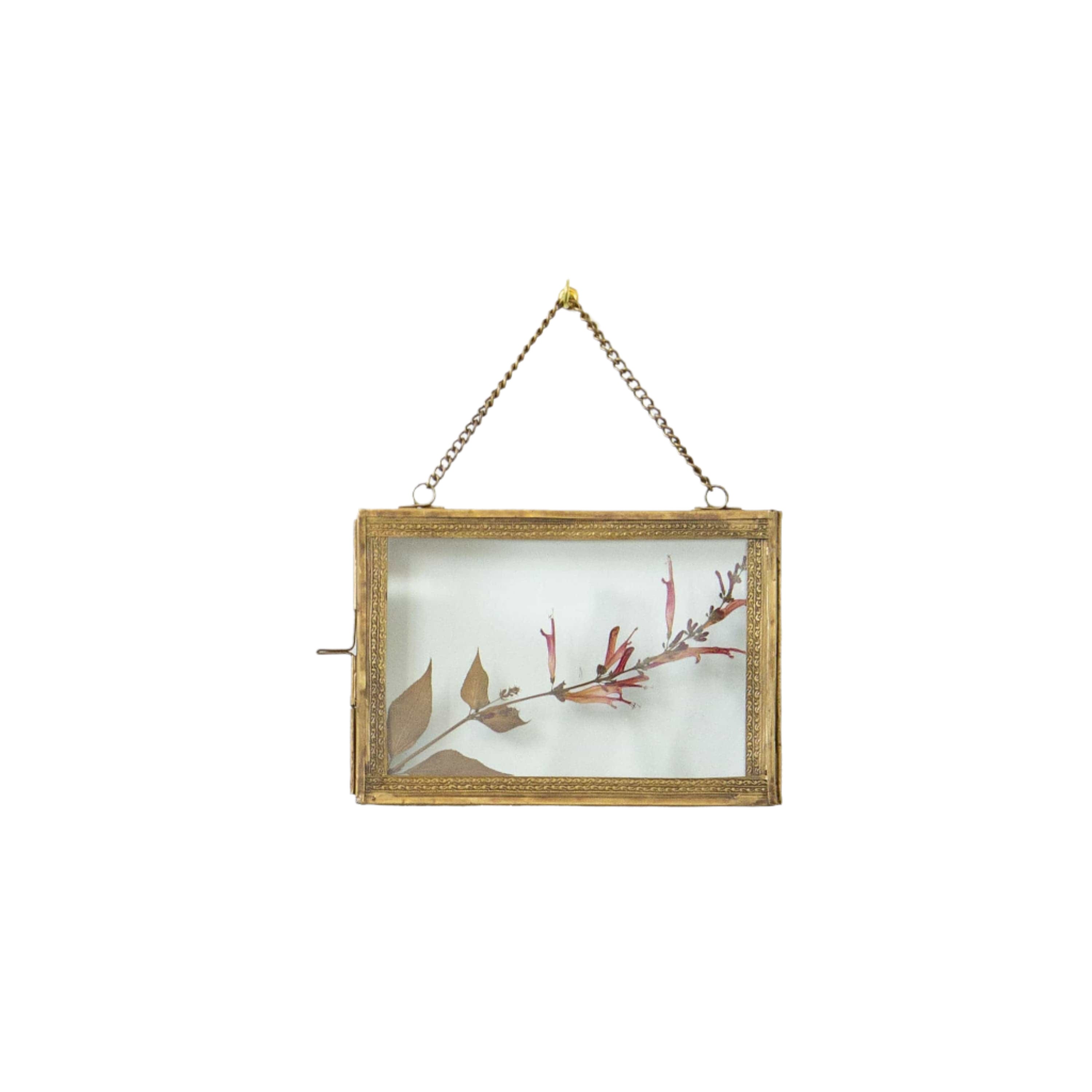 Civil Alchemy default Brass Hanging Photo Frame 5x7