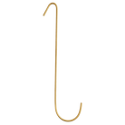 Fog Linen Work Hardware Brass J Hooks, Long