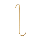 Fog Linen Work Hardware Medium Brass J Hooks, Long