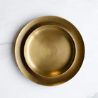 Fog Linen Work Accessory Brass Round Plate