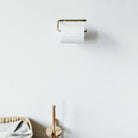 brass toilet paper holder