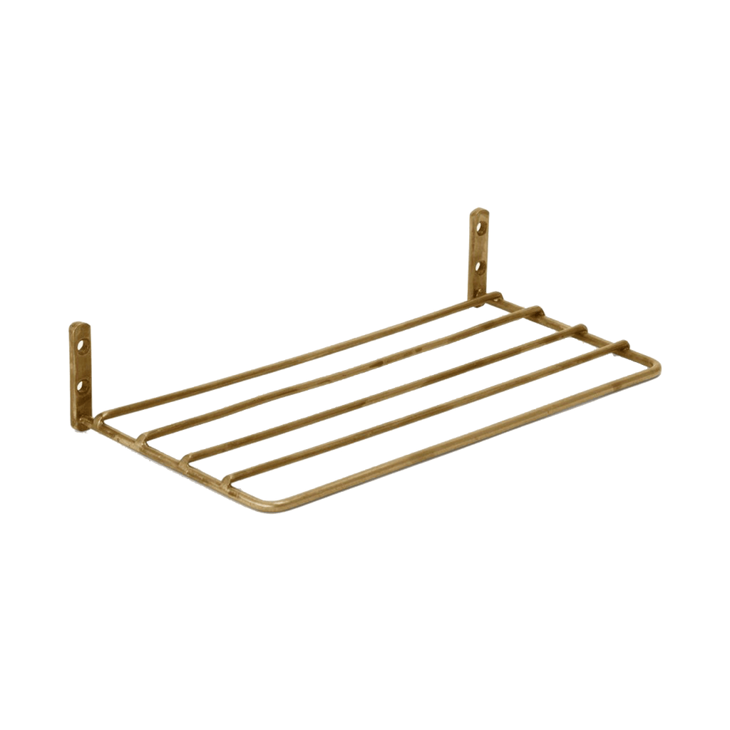 Fog Linen Work Hardware Brass Wire Shelf