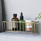 Fog Linen Work Basket Brass Wire Slender Basket