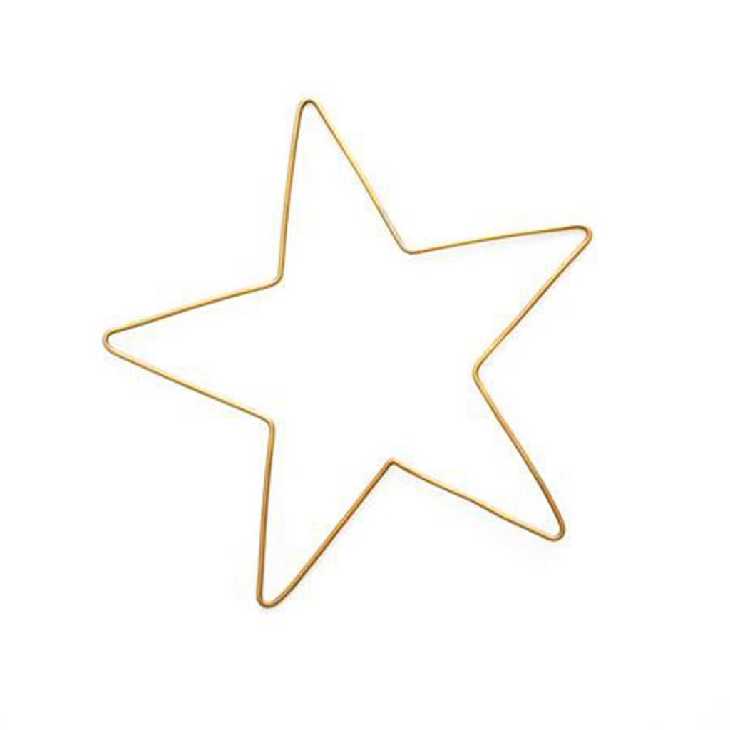 Fog Linen Work Holiday Large Brass Wire Star