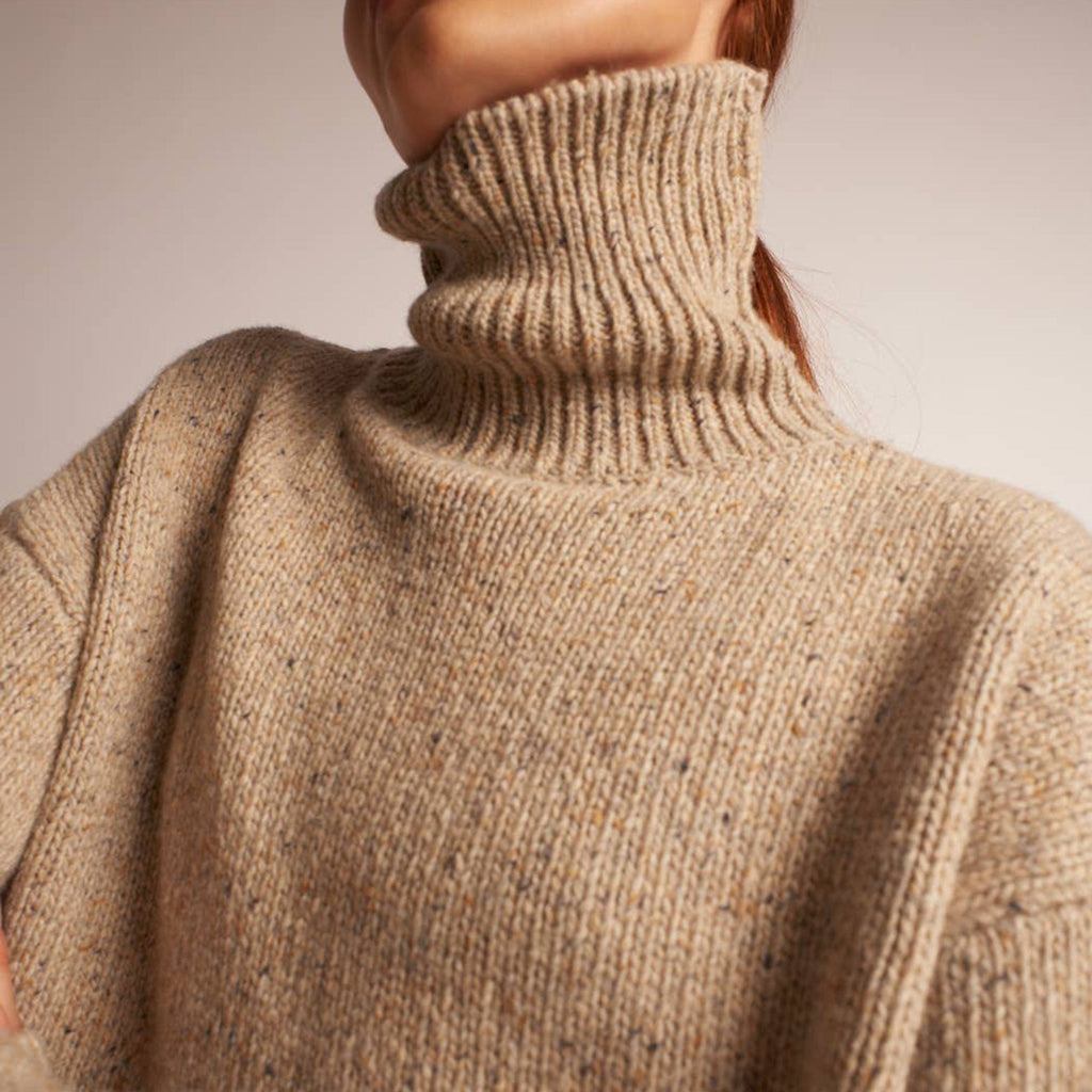 Leap Concept Clothing Extra Large Camila Responsible Wool Knitted Turtleneck