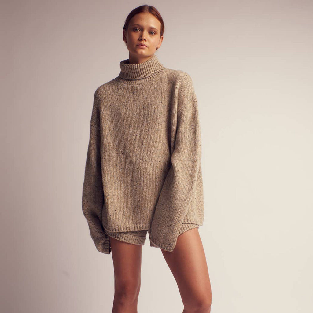 Leap Concept Clothing Small Camila Responsible Wool Knitted Turtleneck